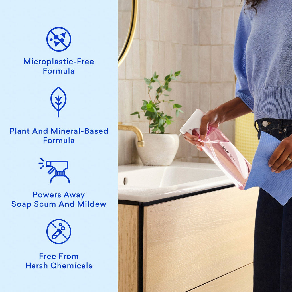 1 Year of Bathroom Cleaner - Cleaning Kit For Busy Homes