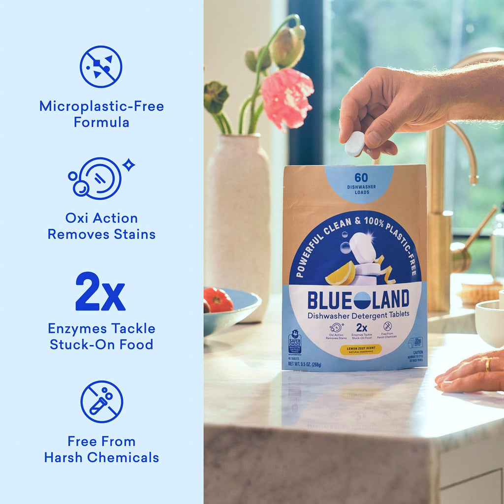 1 Year of Dishwasher Detergent - Counter Starter Kit