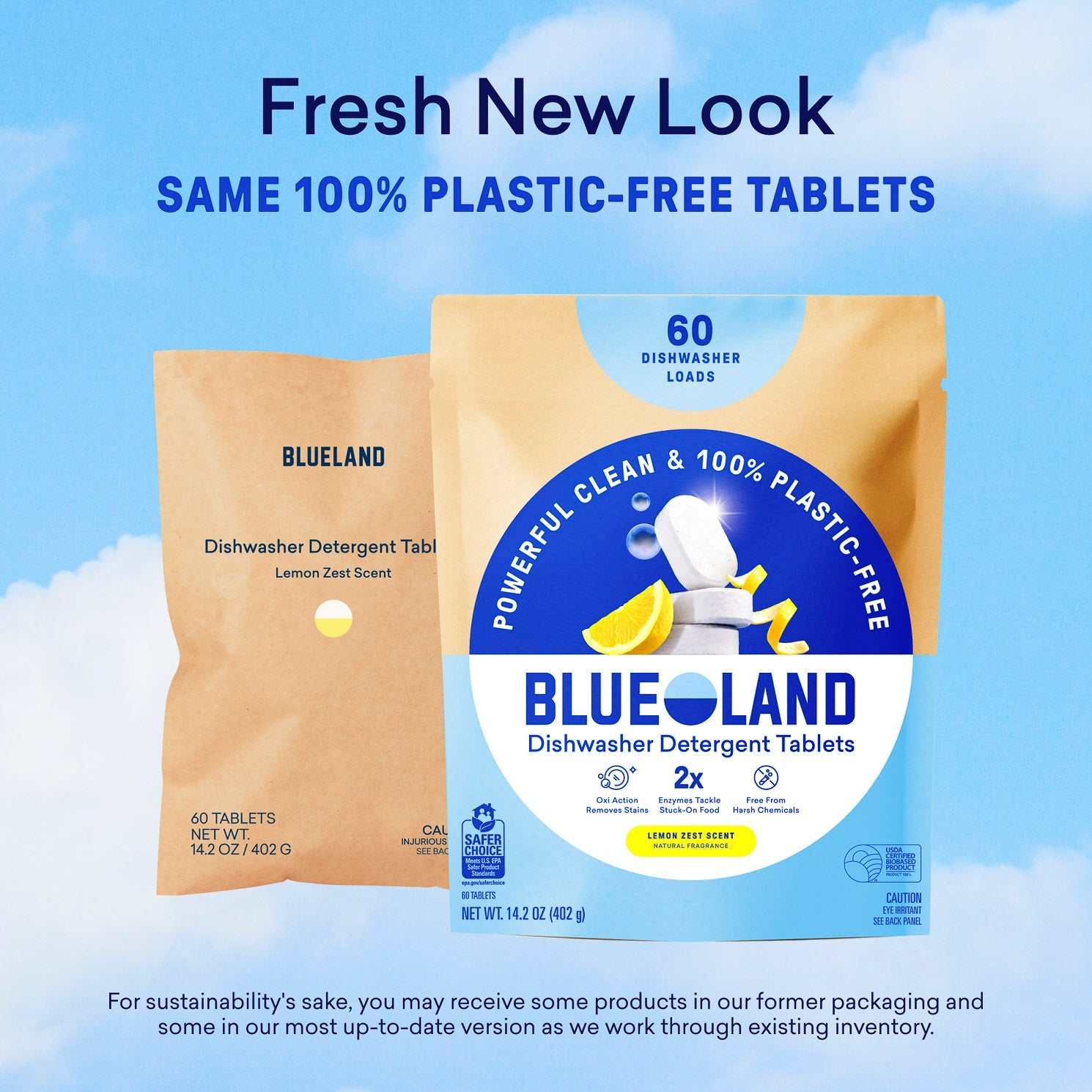 1 Year of Dishwasher Detergent - Counter Starter Kit