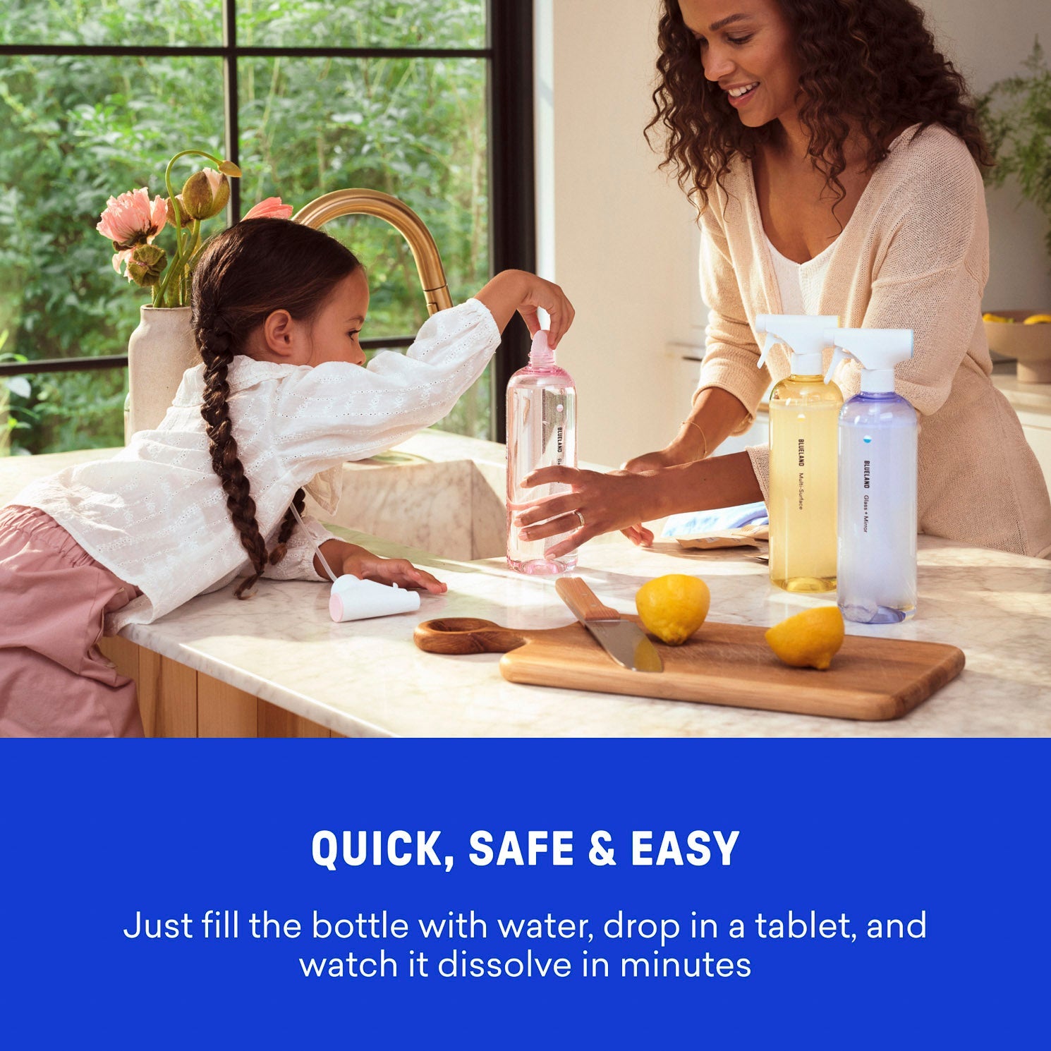 Glass + Mirror Cleaner Starter Set - Compact Cleaning Kit