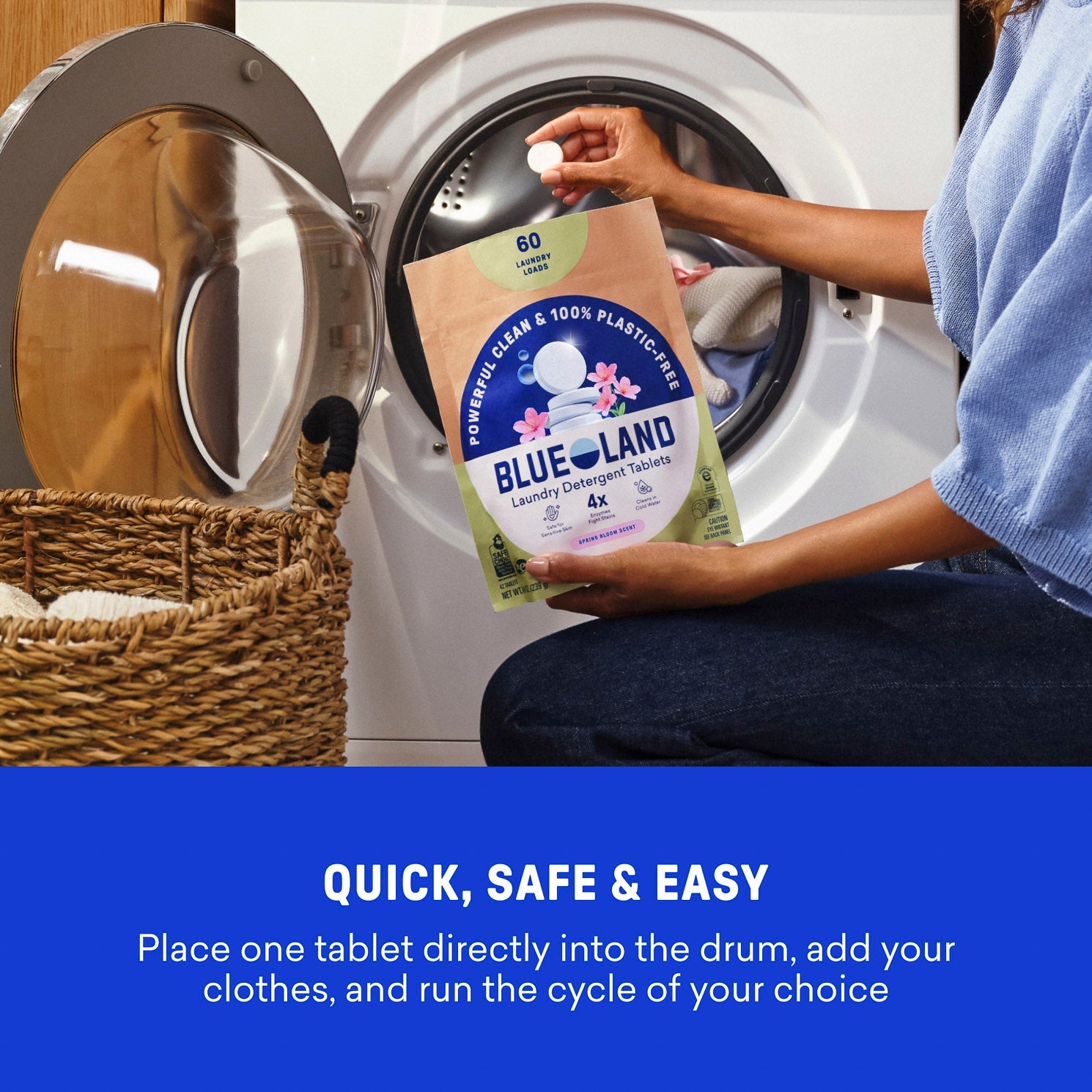 Laundry Detergent Tablet Refills - All Purpose Cleaner For Modern Routines