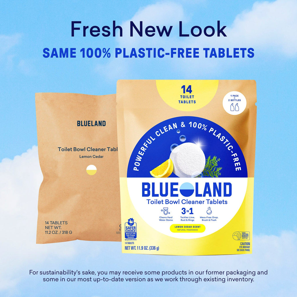 Toilet Bowl Cleaner Starter Set - Cleaning Tablets For Daily Life