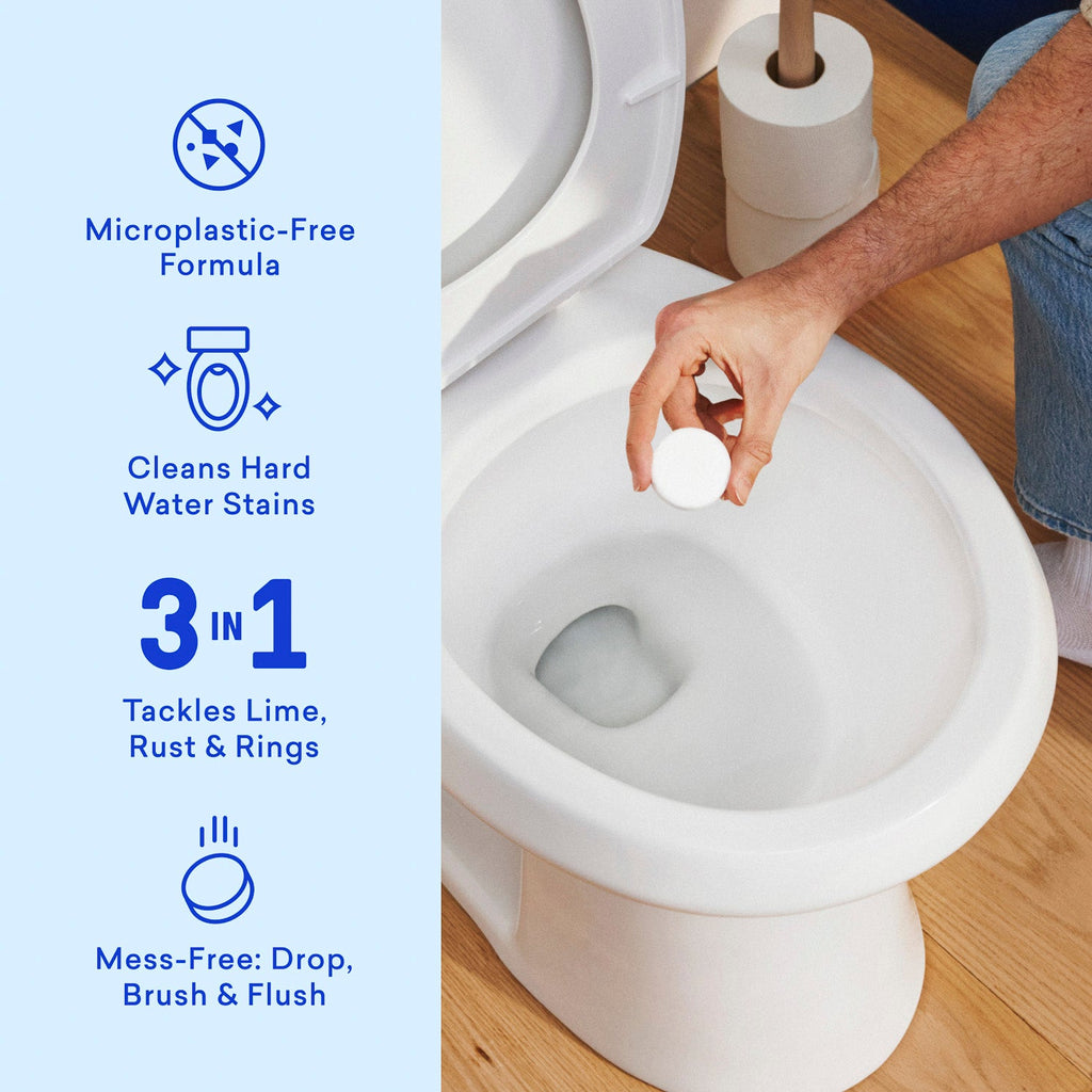 Toilet Bowl Cleaner Tablet Refills - Soap Tablets For Modern Routines